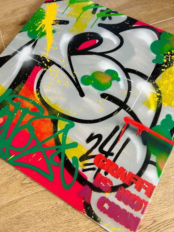 Image 1 of Matías MACHADO - Cromo Original - Pintura de Artista