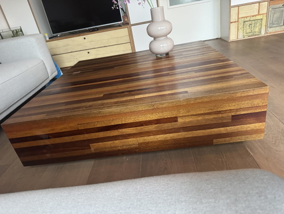 Linteloo Aulia Salontafel - Henk Vos - Natural Mixed Wood - 1.20 X 1.20 Cm (photo 3 of 7)