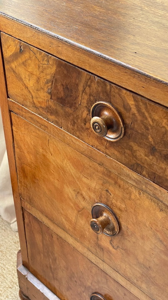 Image 1 of COMMODE Ancienne NOYER et Bois Massif