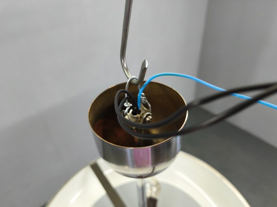 Image 1 of Suspension Bauhaus en forme d'OVNI par Josef Hurka pour Napako, années 1930