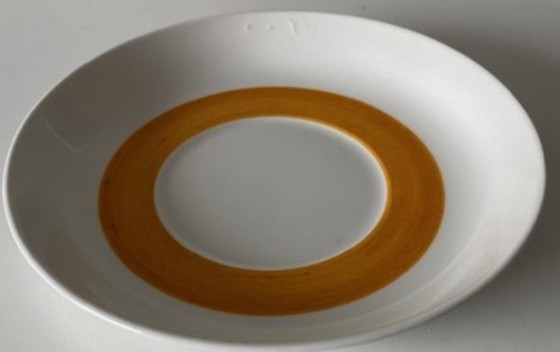 Image 1 of Rorstrand Sweden Hertha Bengtson 1950s Rare Kadett cup and saucer