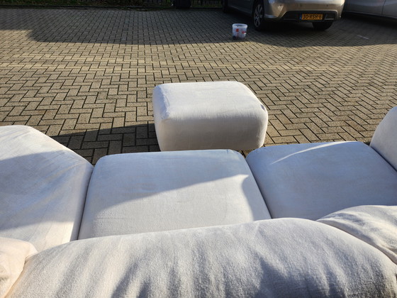 Image 1 of Edra - Standard bank + poef by Francesco Binfaré