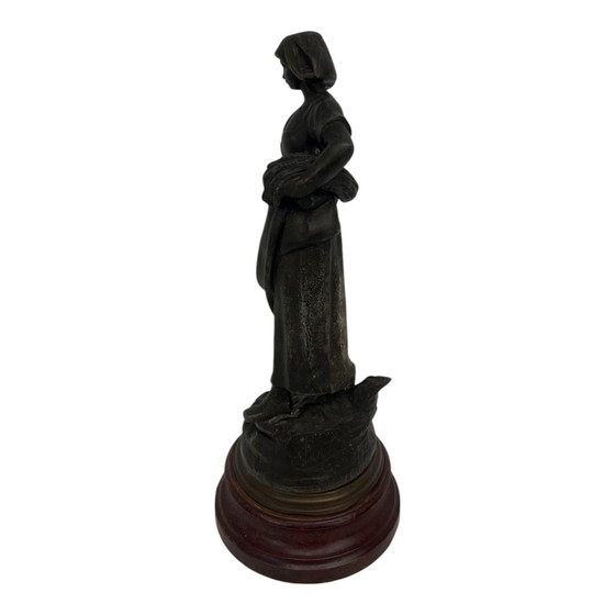 Image 1 of Bronzeskulptur mit dem Titel „Moissonneuse“ – Charles Ruchot