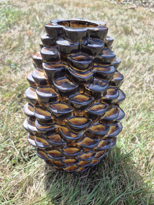 Des Töpfe Vase Tannenzapfen 30 cm hoch