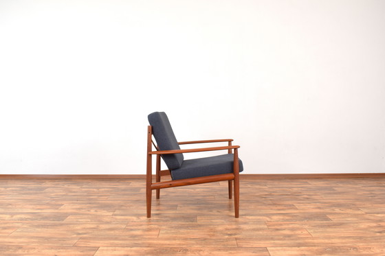 Image 1 of Mid Century Deense Teakhouten Loungestoel Door Grete Jalk Dla France & Søn, 1960S.