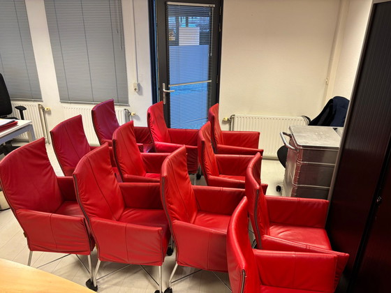 Image 1 of Sedie Chaplin Montis 10 pezzi rosse