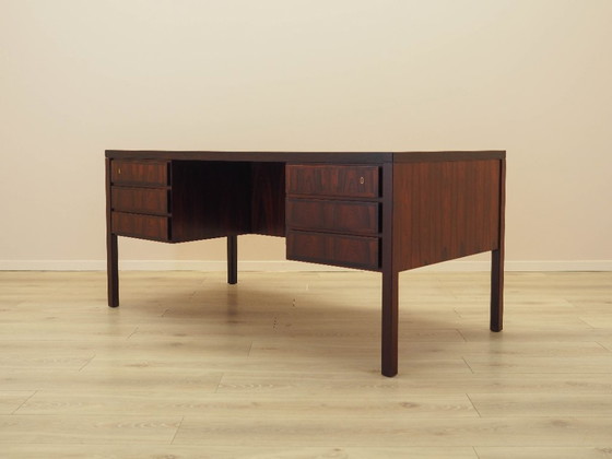 Image 1 of Bureau van palissanderhout, Deens design, jaren 70, vervaardigd door Omann Jun.