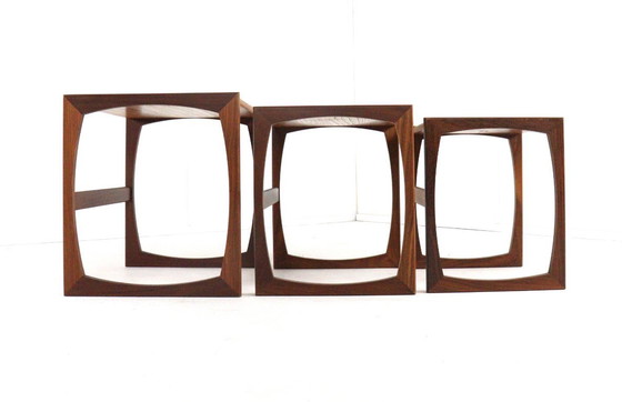 Image 1 of Ensemble de tables gigognes G-Plan vintage 'Cottonfield'