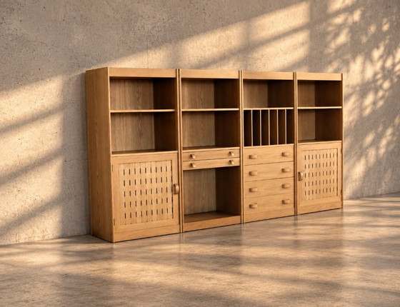 Vintage wall unit | cabinets | 1960s | Danish – Wall cabinet, Wood (photo 3 of 11)