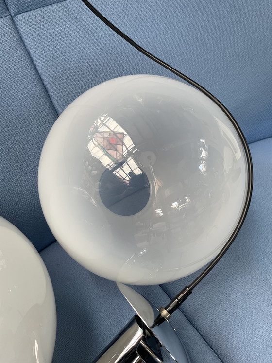 Image 1 of Grote Raak ochtendmist hanglampen, jaren 70