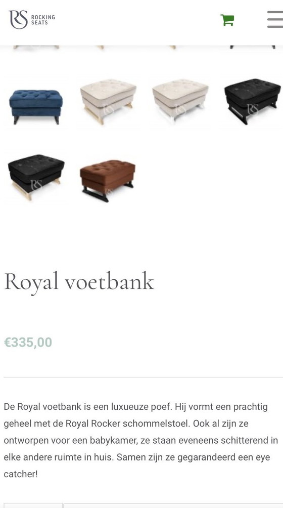 Image 1 of Schommelstoel “Rocking Seat”