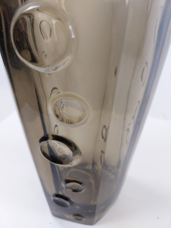 Image 1 of 1 x Vase en verre par Jan Sylwester Drost 1960s