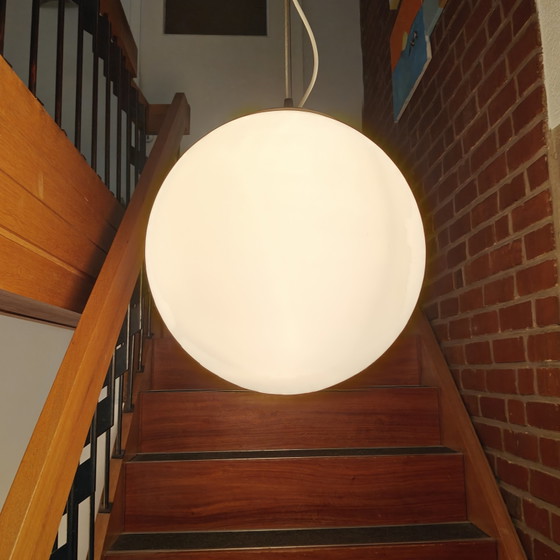 Image 1 of SIL LUX Opaline Glass Globe Pendant Lamp Ø36 cm