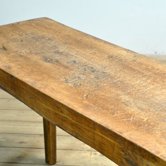 Tavolo da macellaio in rovere, circa 1920 – Tavoli, Wood (photo 6 of 11)