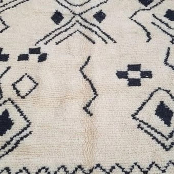 Image 1 of Handgeknoopt Berber tapijt wol 214x172cm