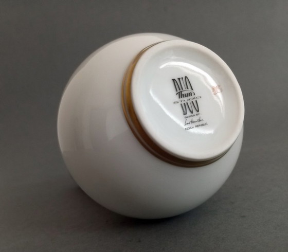 Image 1 of Jiří Laštovička postmodern vase for Thun Studio 1980's