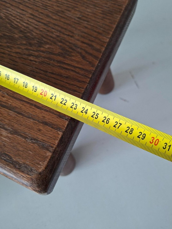 Image 1 of Vintage table, plant table, stool, brutalist design, 1960s/70s