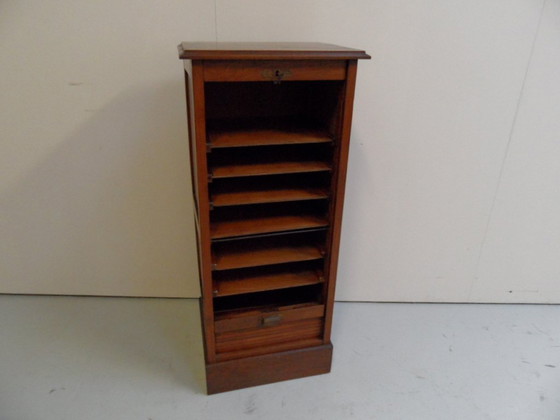 Image 1 of Antique roller shutter cabinet