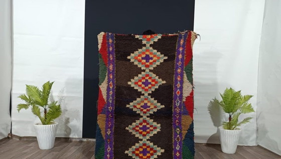 Image 1 of Tapis marocain tradicional en laine 200cmx100cm