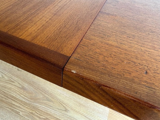 Image 1 of Mid - Century Teak Dining Table (1963) - Handmade & Extendable