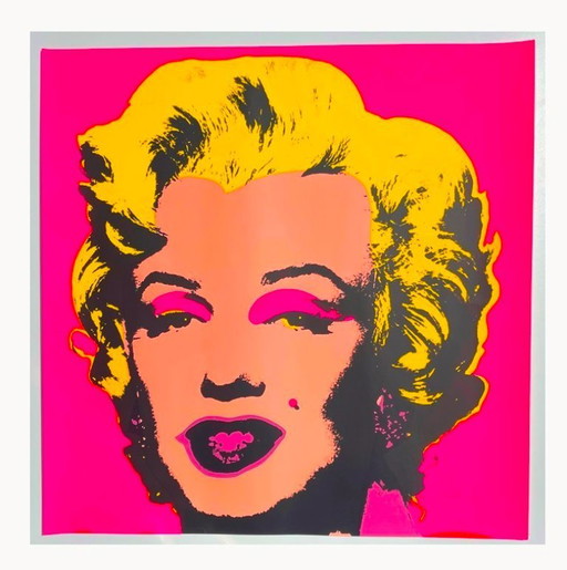 Art Print: "Marilyn" by A. WARHOL (91.5 x 91.5 cm)