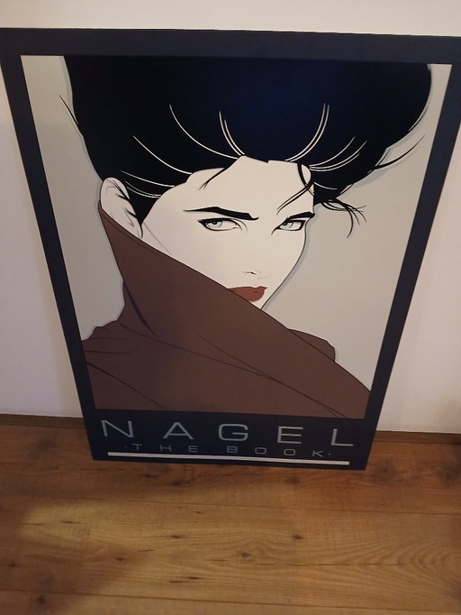 Patrick Nagel il poster artistico del libro firmato