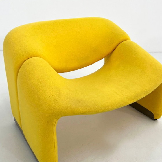 Image 1 of Gelber F598 Groovy Chair von Pierre Paulin für Artifort, 1970er Jahre