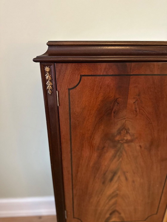 Image 1 of Armoire de rangement Art Déco danoise vintage, années 1940 - Armoire en bois scandinave