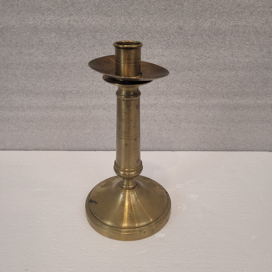 Image 1 of Kerzenständer / Kerzenhalter aus vergoldeter Bronze, 20. Jahrhundert – Frankreich