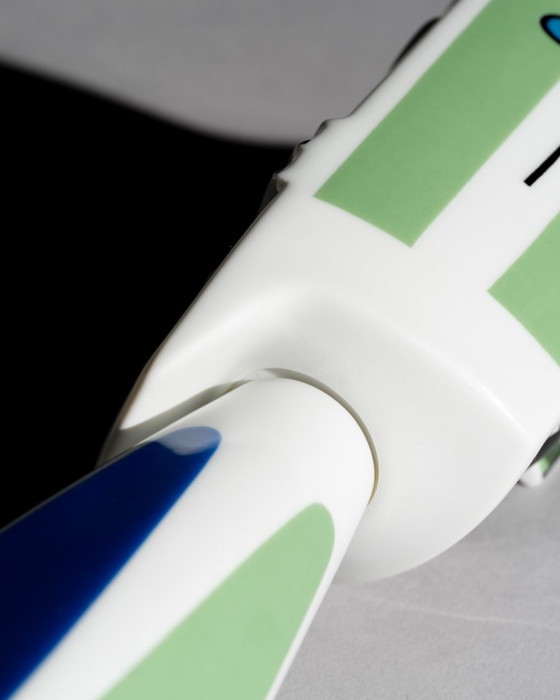 Image 1 of Zeldzame porseleinen kandelaar van Otmar Alt Rosenthal, "Cat-Light", Duitsland, jaren 80-90.