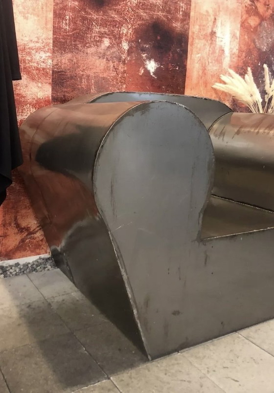 Image 1 of Stahlsessel Unikat in industrieel ontwerp