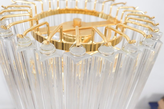 Image 1 of Large waterfall floor lamp/floor lamp by Novaresi, Murano glass, Italy, 1970s