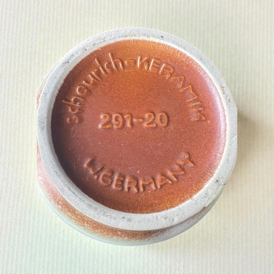 Vintage Scheurich Fat Lava Vaas 291-20 Uitstekende Staat circa – Vazen, Ceramic, Mid Century Modern (photo 4 of 8)