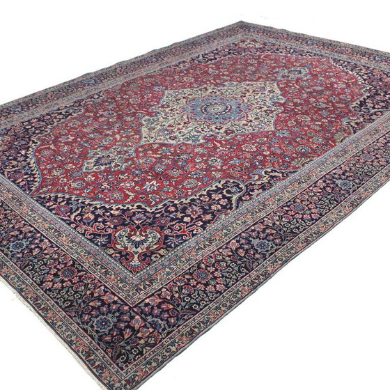 Image 1 of Persian carpet hand-knotted vintage 354x257