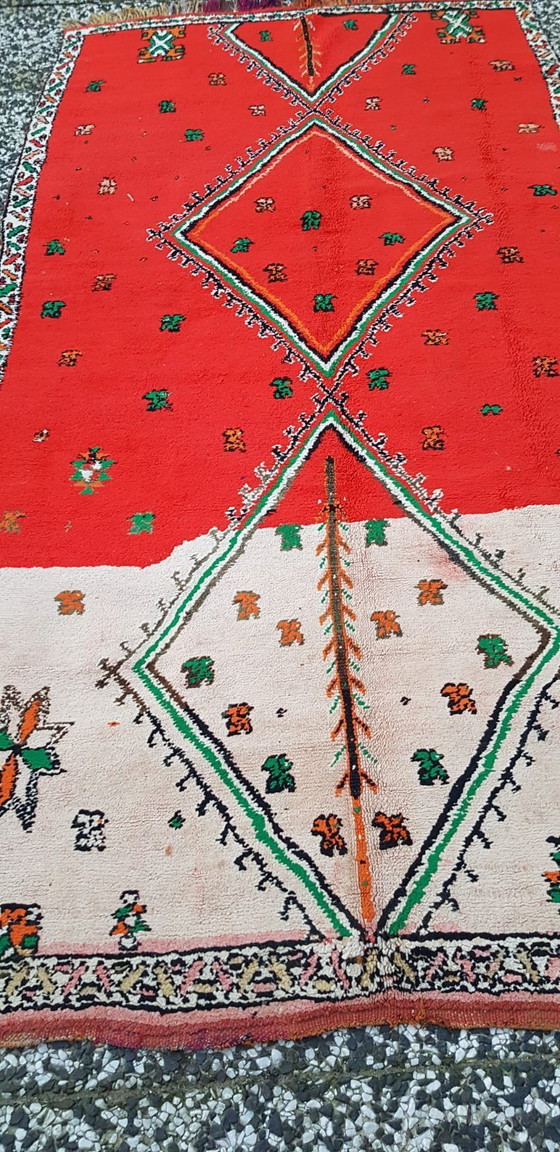 Image 1 of Handgeknoopt Berber kleed wol 229x111cm