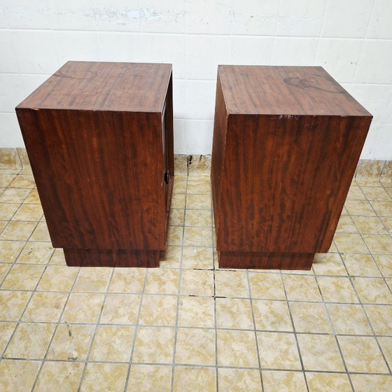 Image 1 of 2 x Jaren 50 / Jaren 60 Nachtkastjes