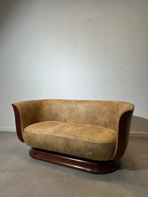 Sofá Art Déco "Hotel Le Malandre" – banken