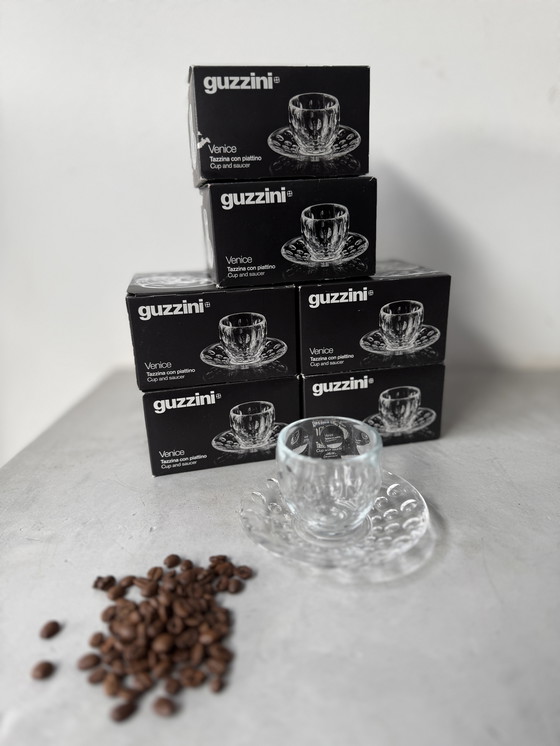 Image 1 of Guzzini Venice espresso cups set of 6 – new in box – Italian design