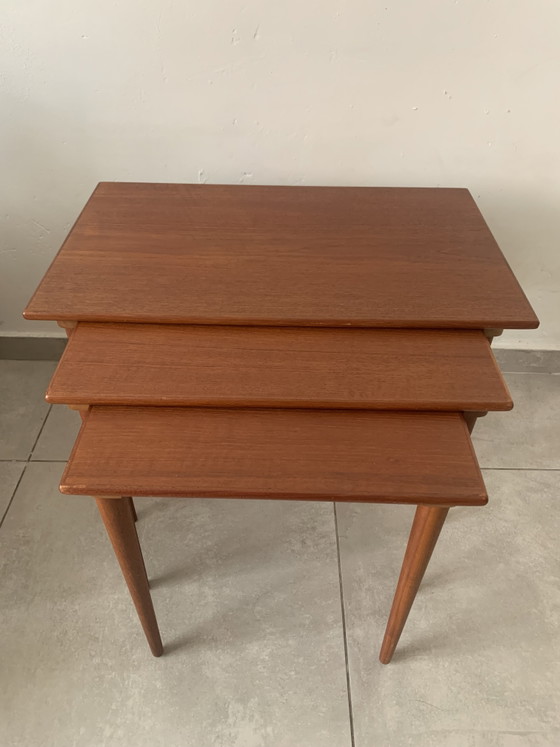 Image 1 of Westnofa Teak Mimiset (Noors Design, Jaren '60)