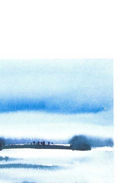 Image 1 of Hardtke - Winter landscape - Color offset litho - Hand signed