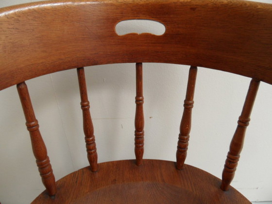Antiker Drehstuhl für das Büro – Drehstühle, Holz (photo 2 of 11)