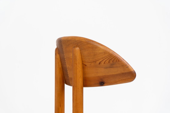 Image 1 of Satz von 4 Stühlen aus Kiefernholz von Vamdrup Stolefabrik (Dänemark, 1970er Jahre).