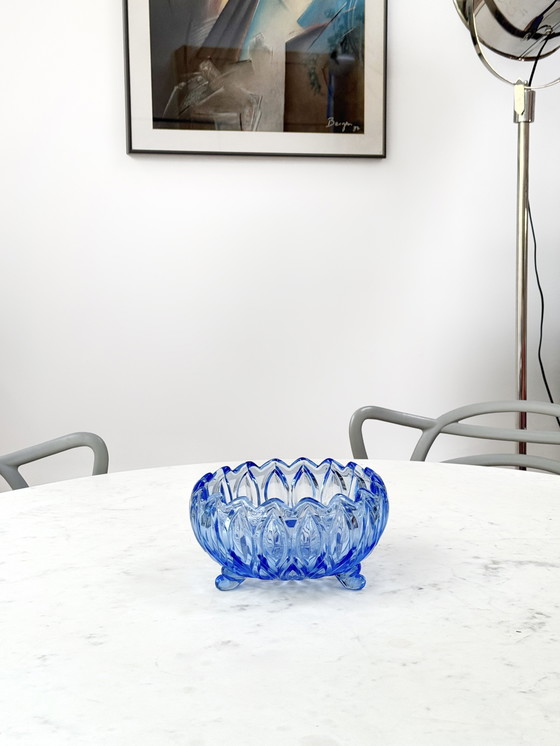 Image 1 of Lausitzer Glaswerke - ART DECO Bowl “Oreon”