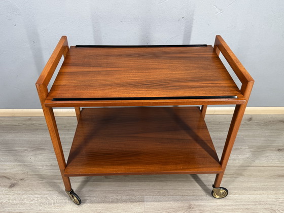 Image 1 of Chariot de service Mid Century Modern | design scandinave | ca. 1960