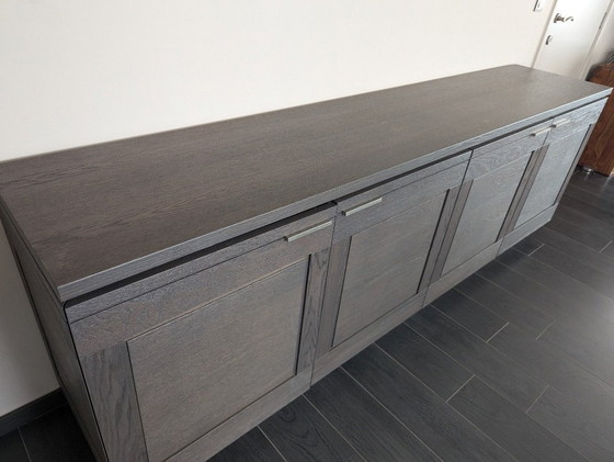 Image 1 of Set da pranzo (tavolo, 6 sedie, credenza, set di specchi)