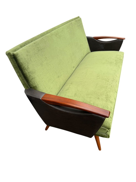 Canapé MCM et 2 Chaises – Coins salon, Textile, Bois (photo 6 of 11)