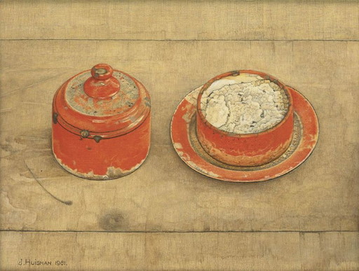 Jopie Huisman--Still life with Butter dish