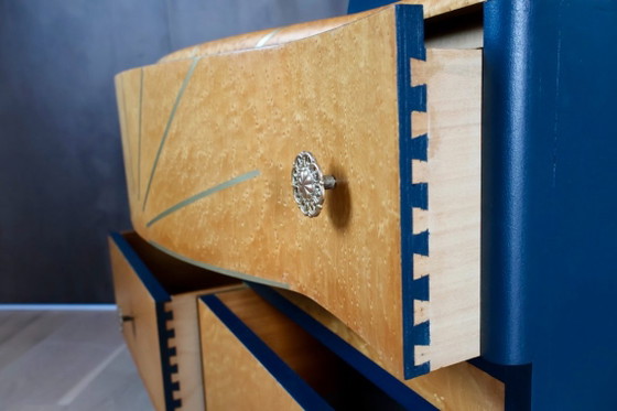 Art Deco Vogelaugenahorn Kommode – Kommoden, Wood (photo 9 of 23)