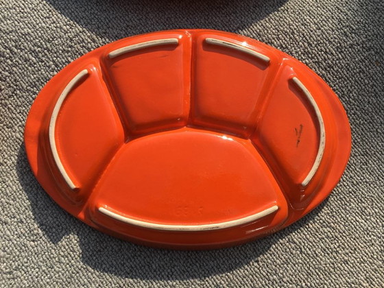 Image 1 of 6 Oval Vintage Plates