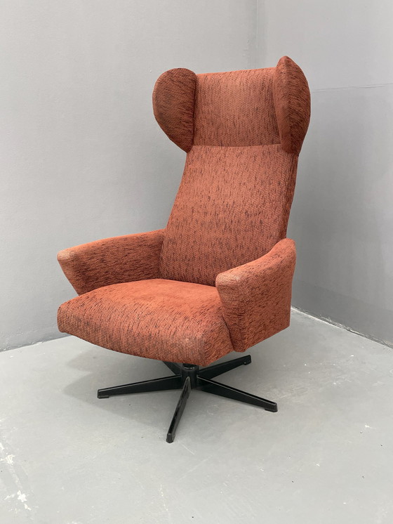 Image 1 of Eastern European Swivel Armchair from Drevotvar, Czechoslovakia, 1970s